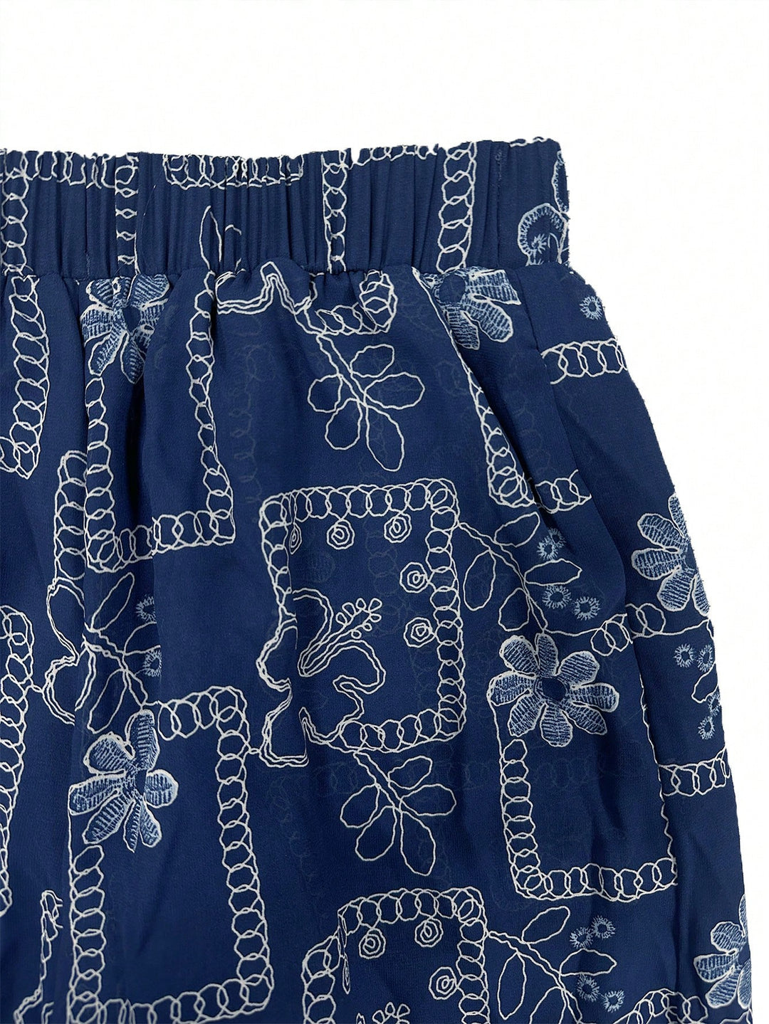 Pantaloni SHEIN, albastru