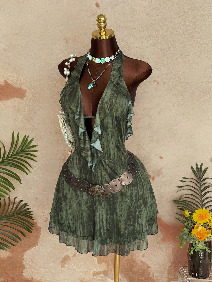 Rochie SHEIN, verde