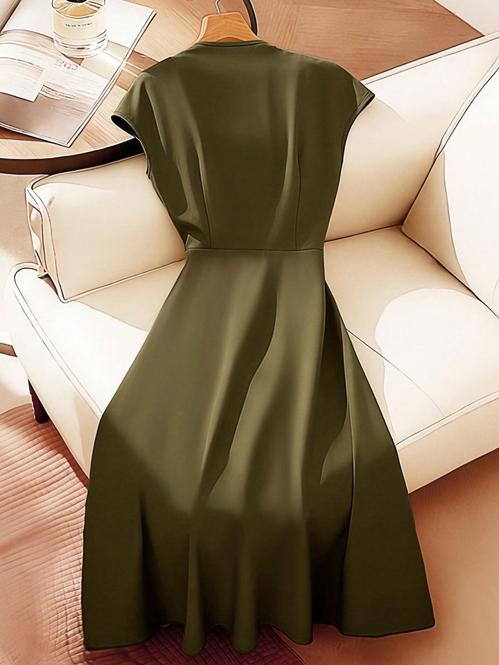 Rochie midi SHEIN, verde