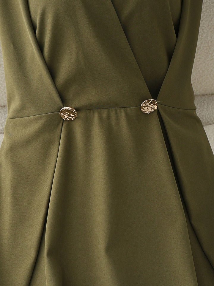 Rochie midi SHEIN, verde