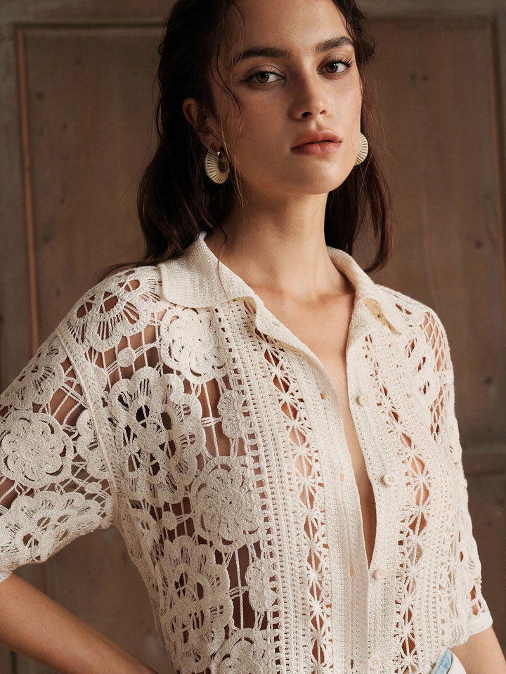 Top SHEIN, bej