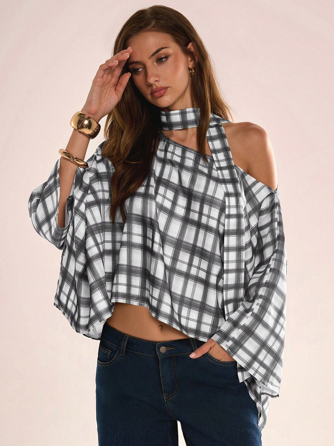 Bluza SHEIN, negru