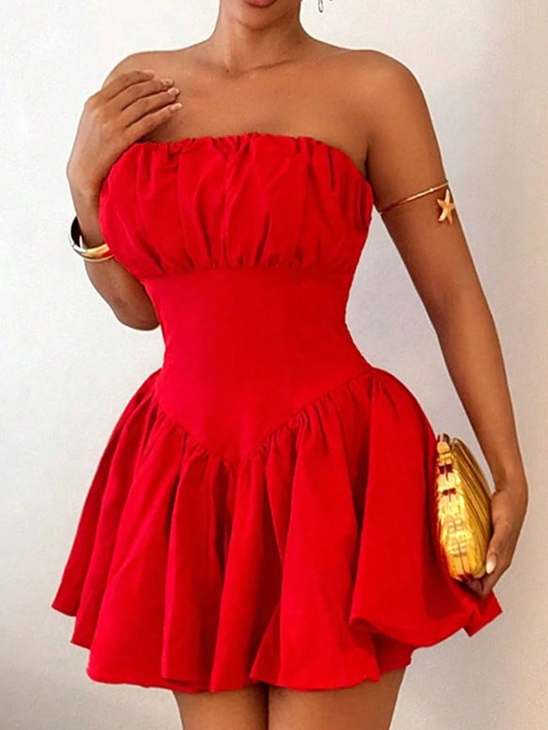 Rochie mini SHEIN, rosu