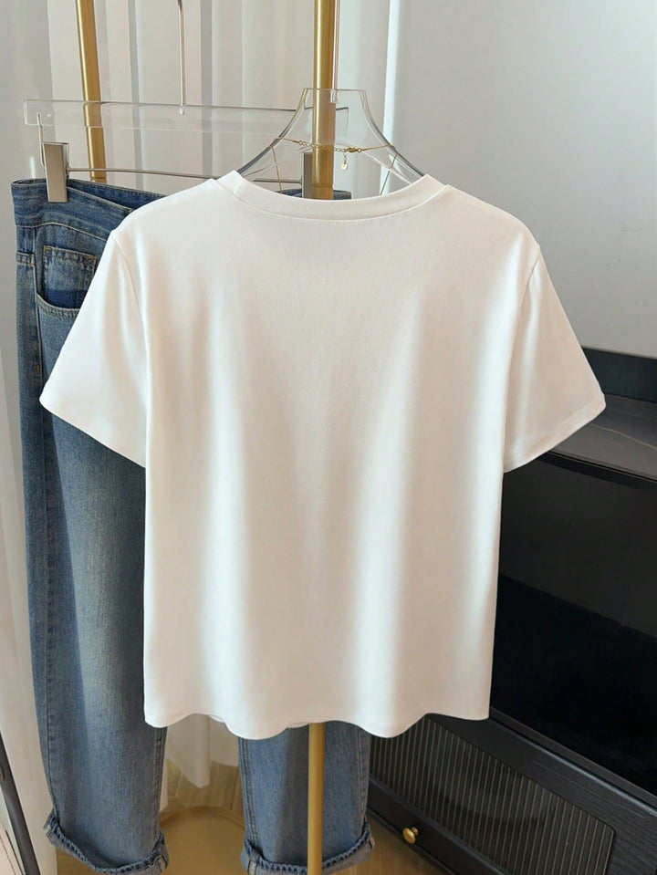Tricou SHEIN, alb