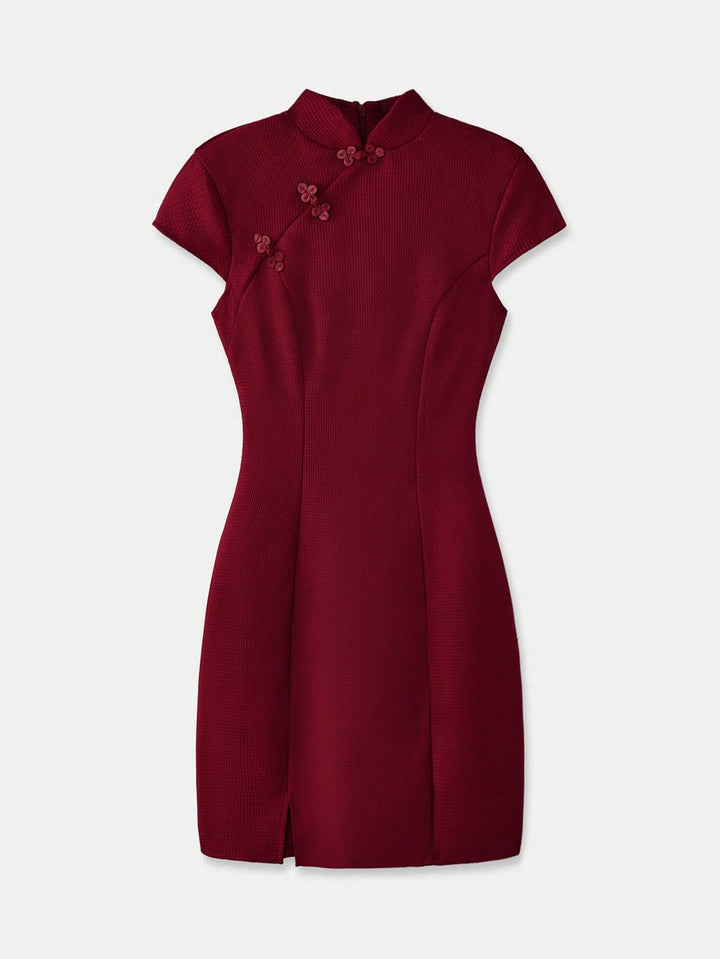 Rochie mini SHEIN, vișiniu