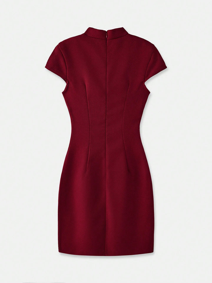 Rochie mini SHEIN, vișiniu