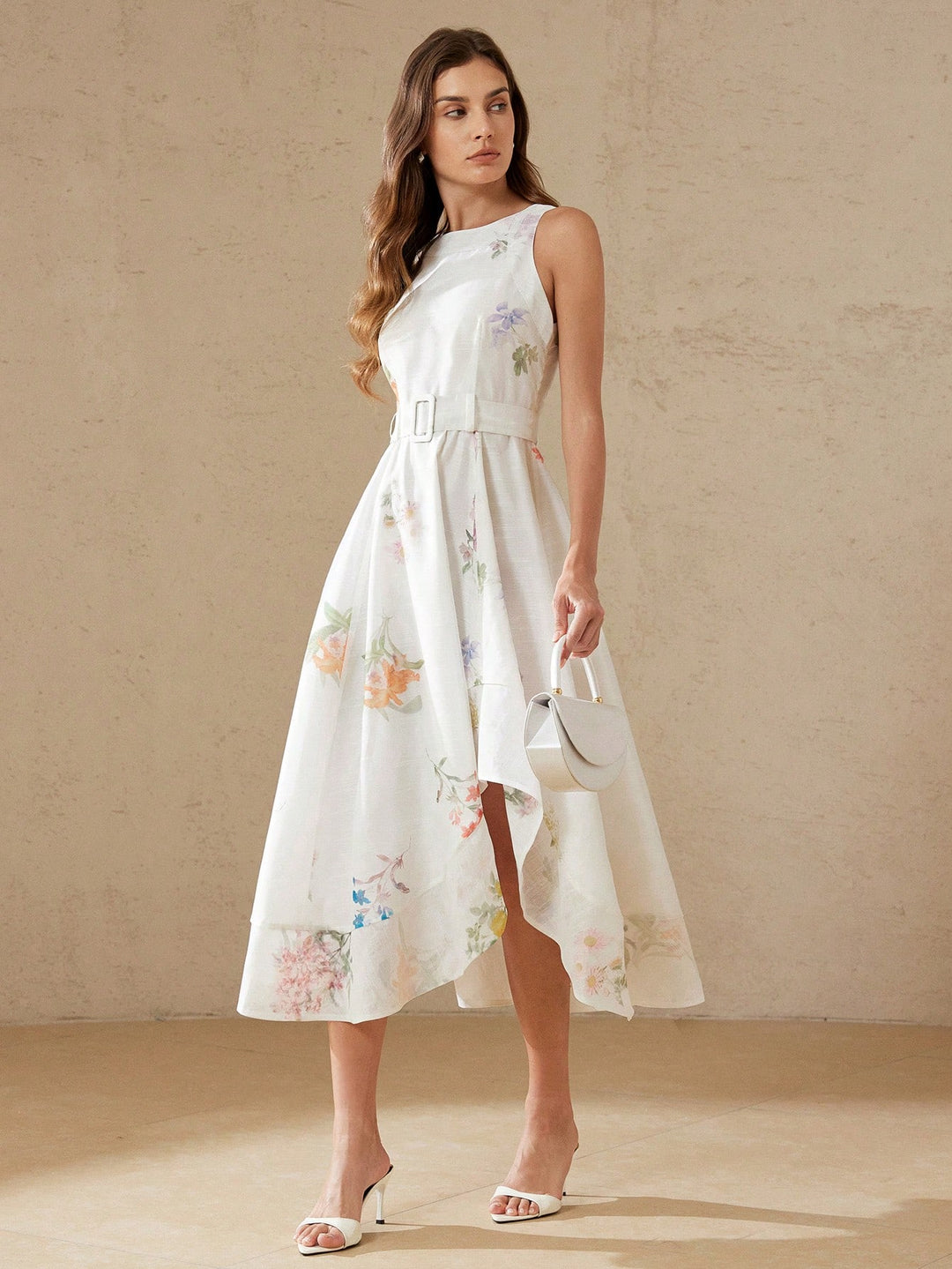 Rochie maxi SHEIN, mix culori