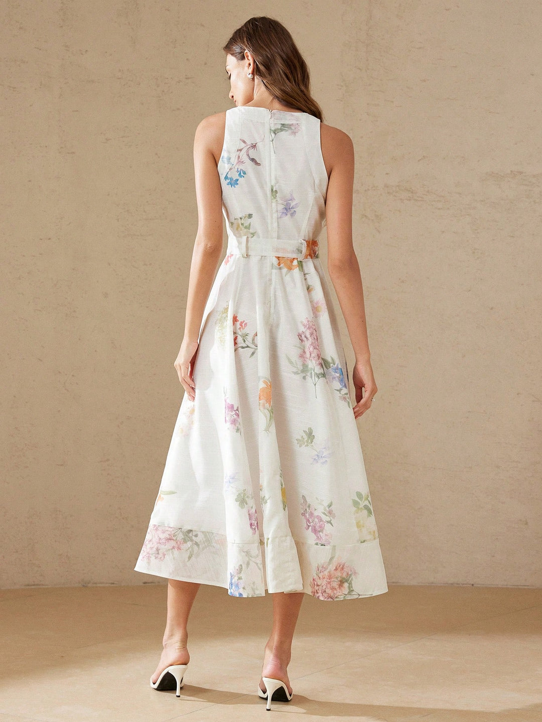 Rochie maxi SHEIN, mix culori