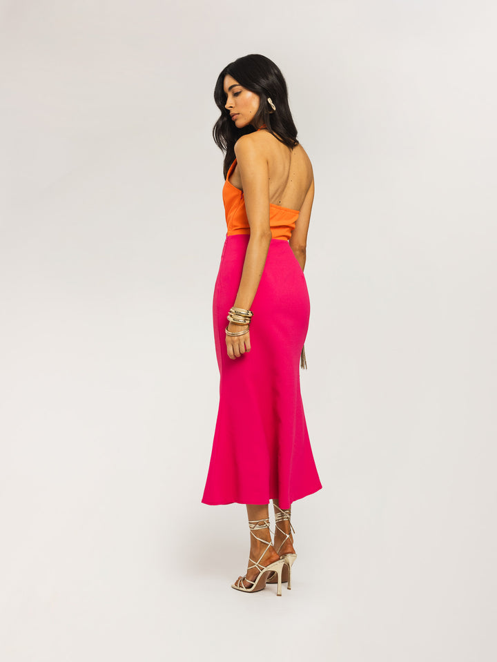Rochie midi SHEIN, mix culori