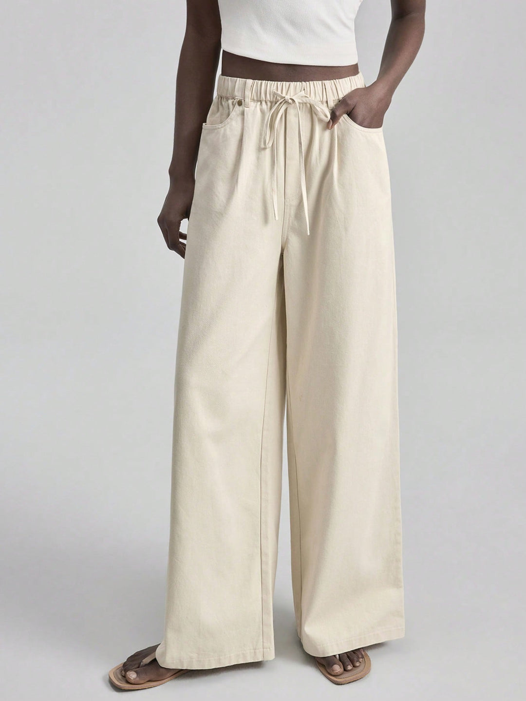 Pantaloni SHEIN, bej