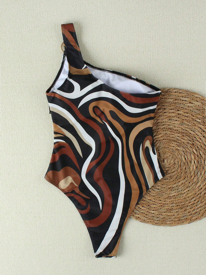 Costum de baie întreg SHEIN, mix culori