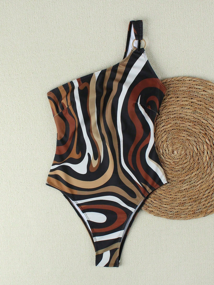 Costum de baie întreg SHEIN, mix culori