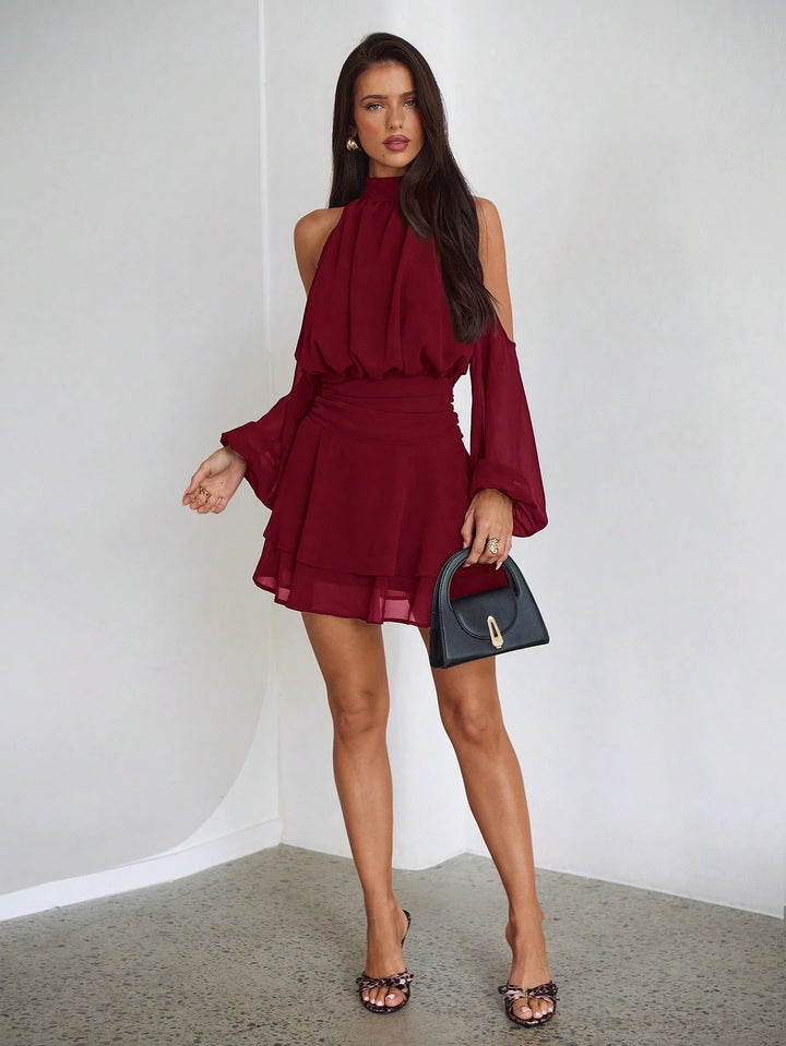 Rochie mini SHEIN, vișiniu