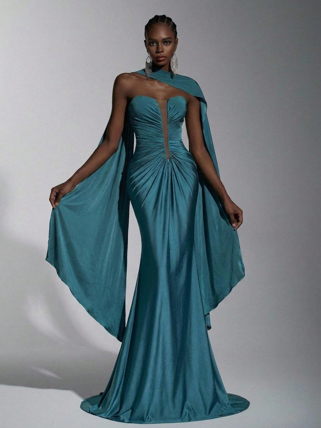 Rochie SHEIN, verde