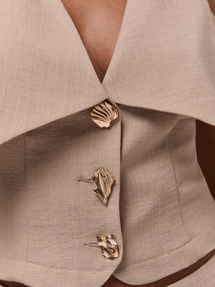 Top SHEIN, bej