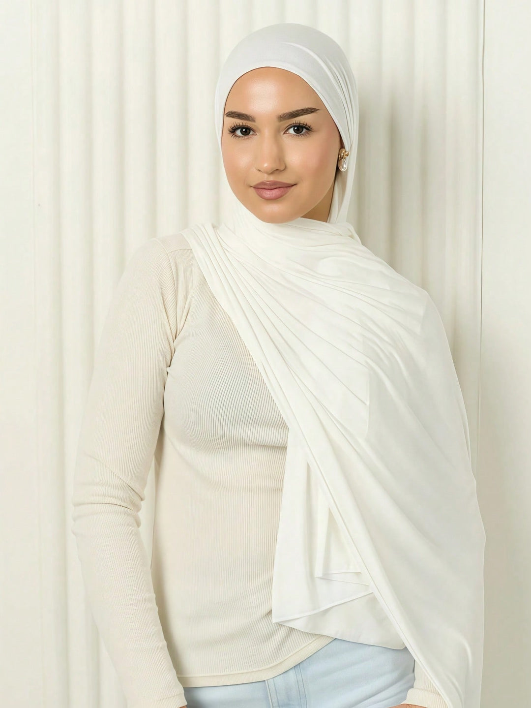 Hijab SHEIN, fehér