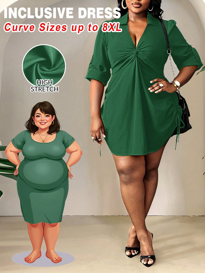 Rochie SHEIN, verde