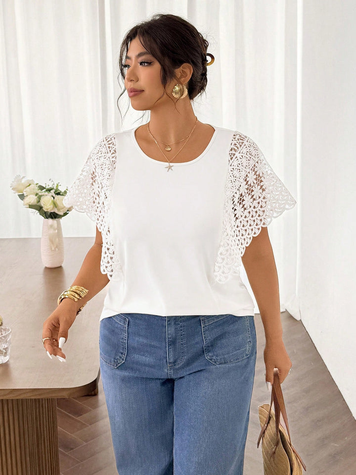 Tricou SHEIN, portocaliu