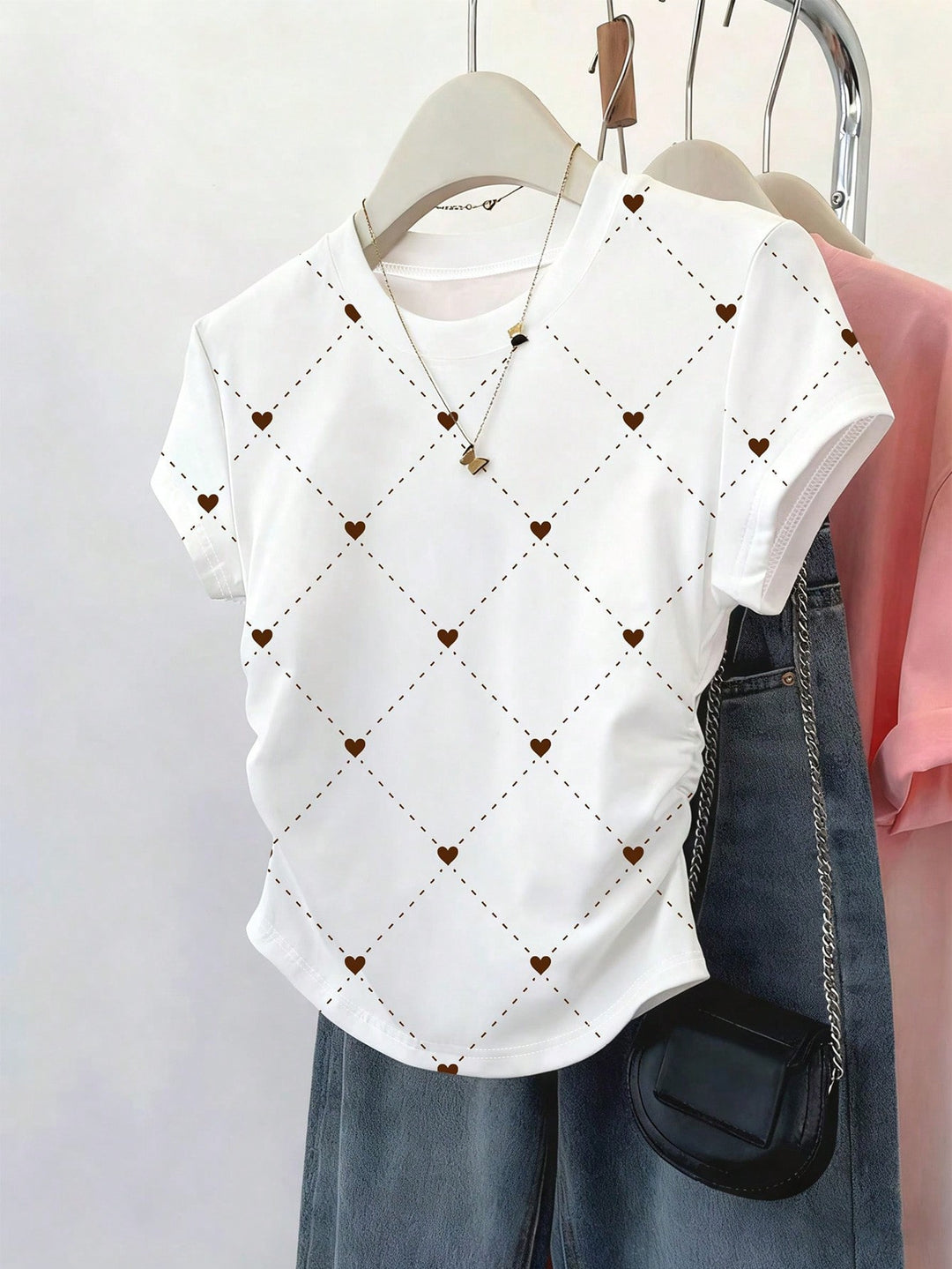 Tricou SHEIN, alb
