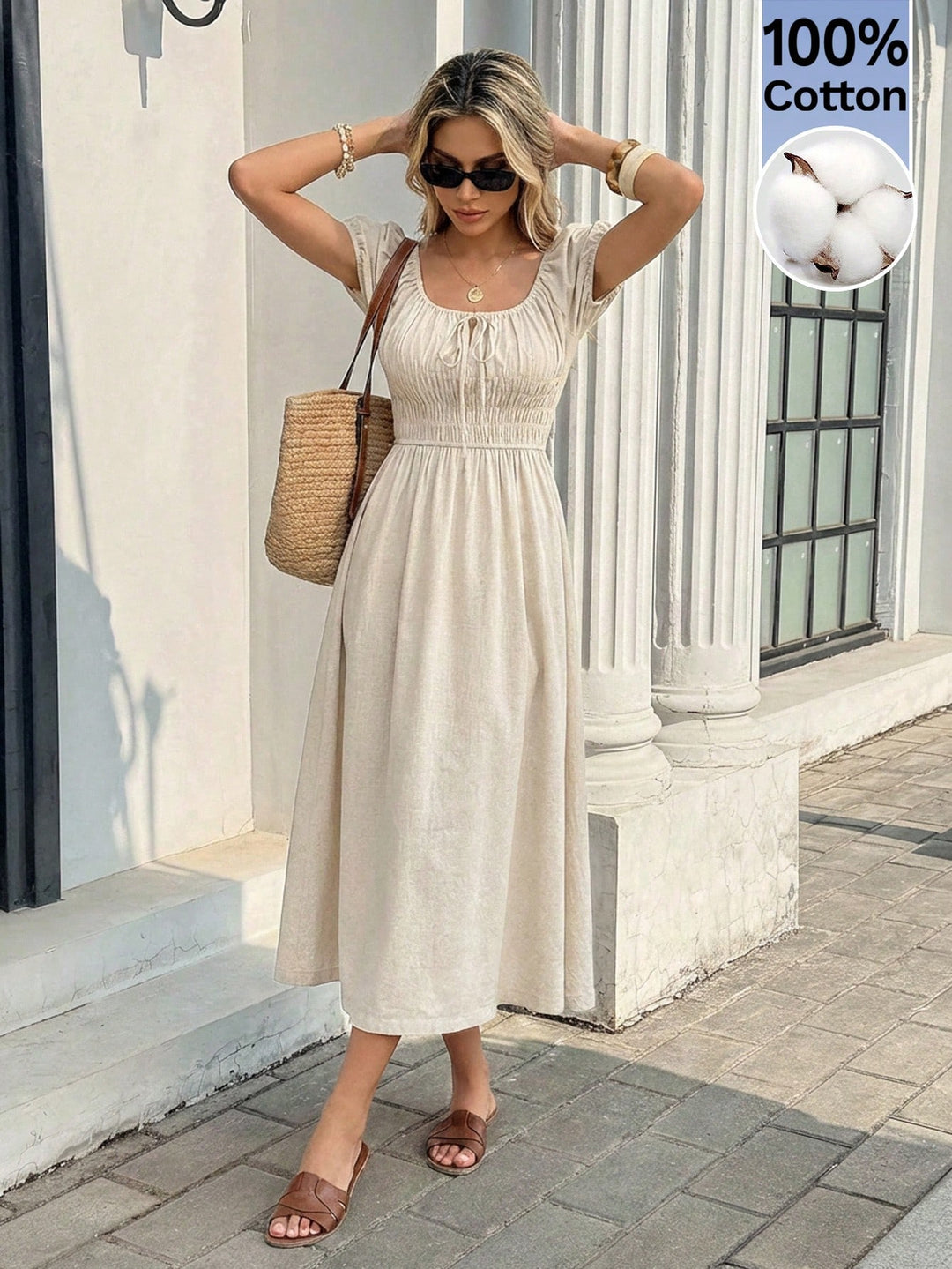 Rochie maxi SHEIN, albastru