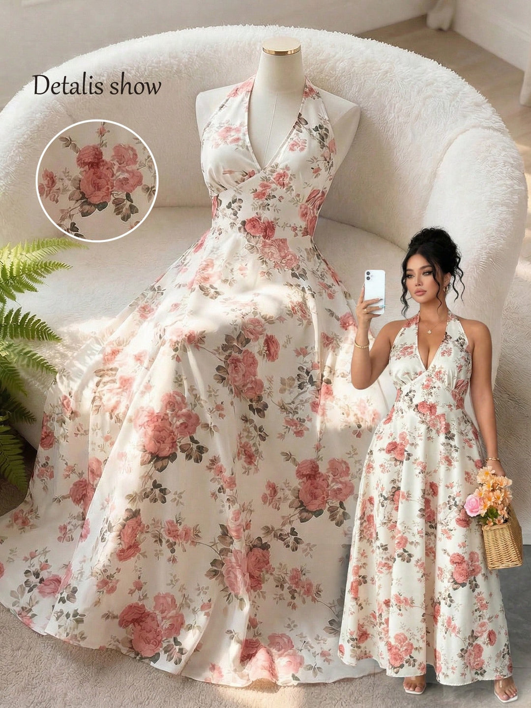 Rochie SHEIN, mix culori