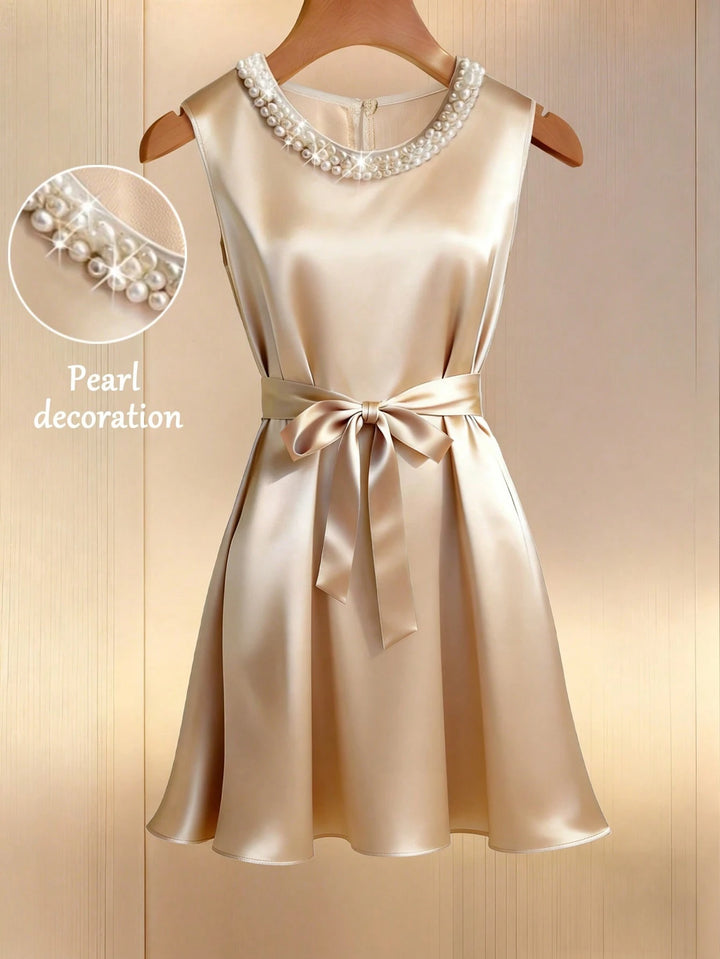Rochie mini SHEIN, bej