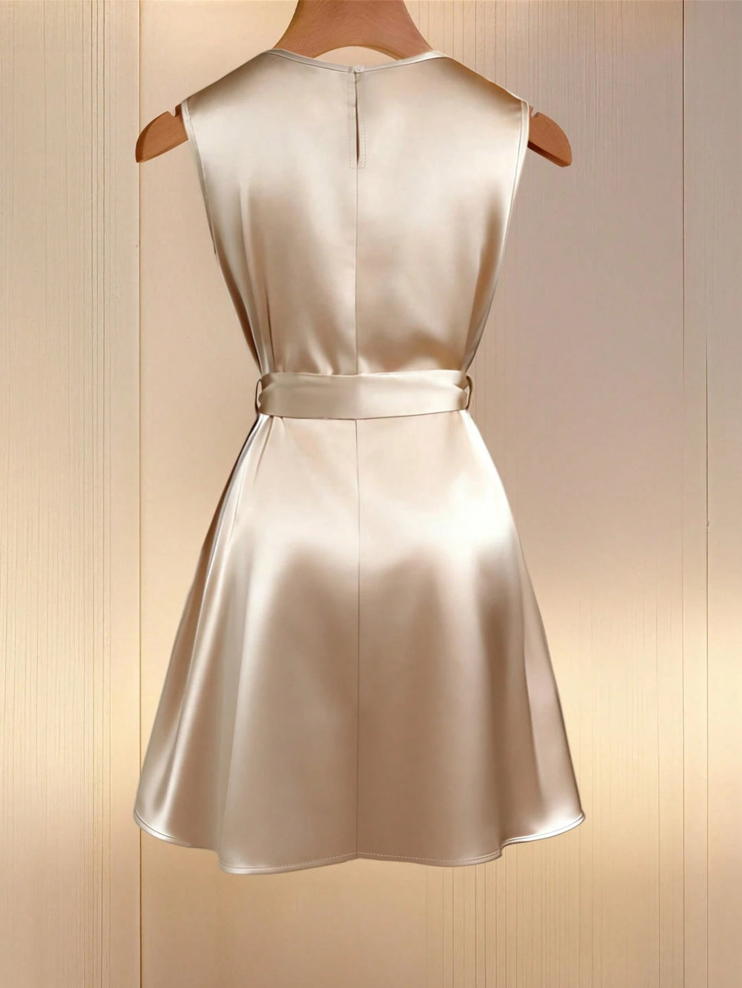 Rochie mini SHEIN, bej
