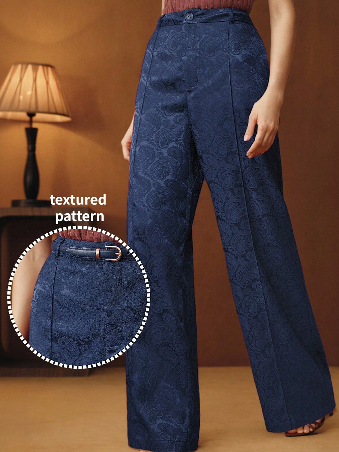 Pantalon SHEIN, albastru