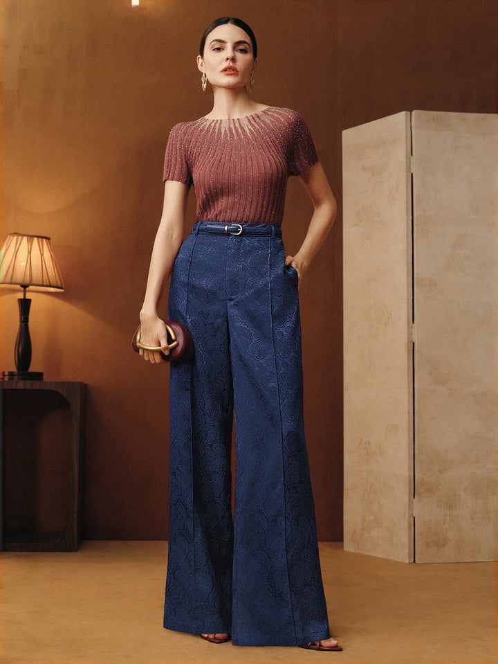 Pantalon SHEIN, albastru