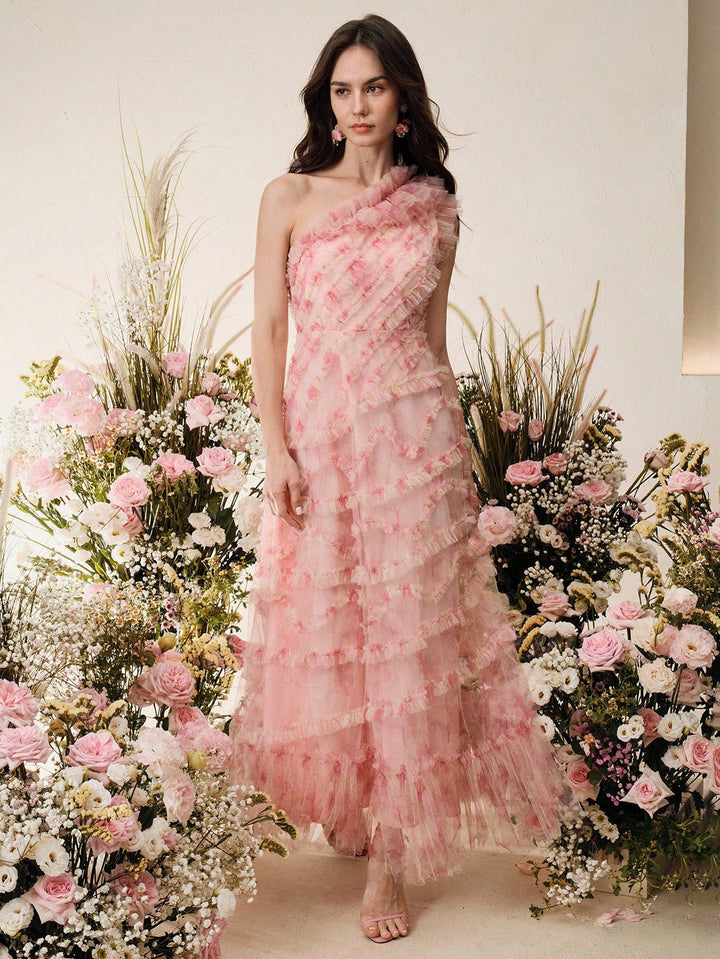 Rochie maxi SHEIN, mix culori