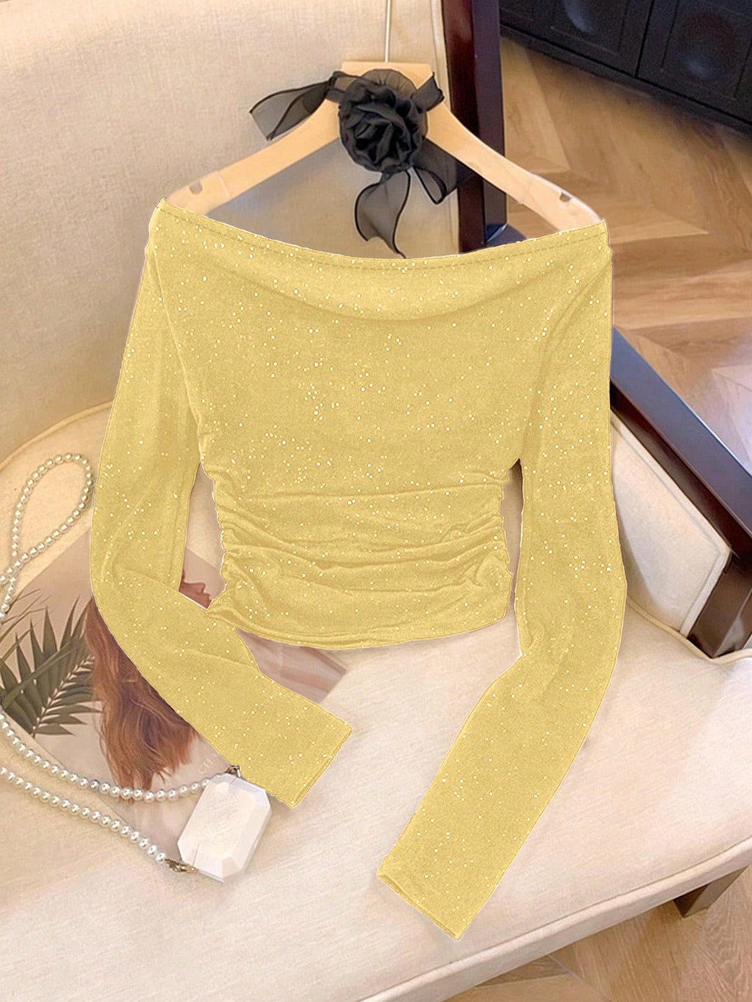 Tricou SHEIN, galben
