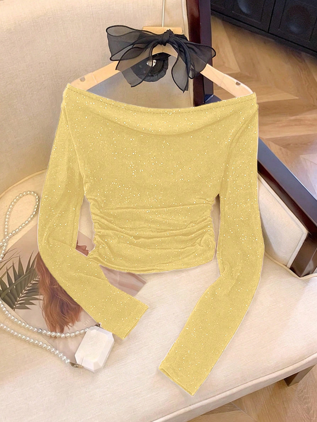 Tricou SHEIN, galben