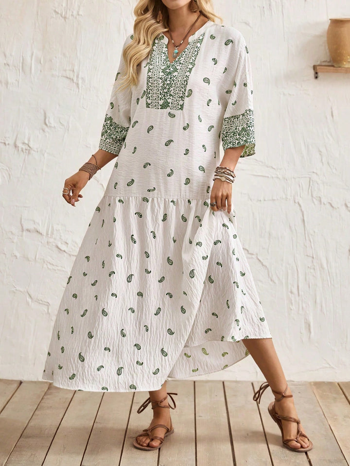 Rochie midi SHEIN, mix culori