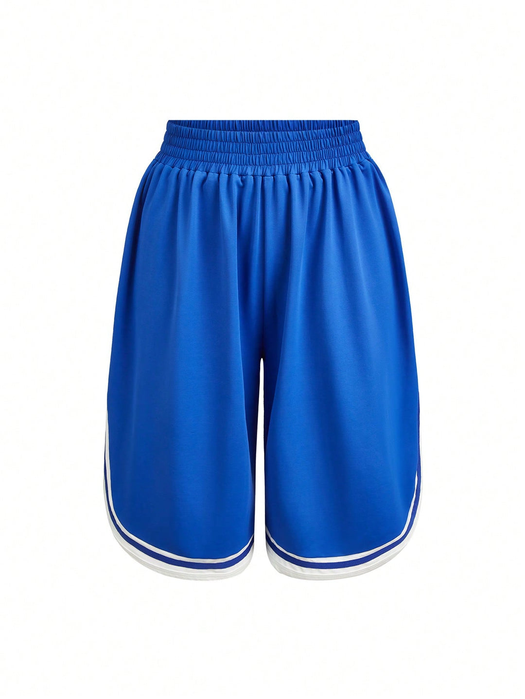 Pantaloni scurți SHEIN, albastru