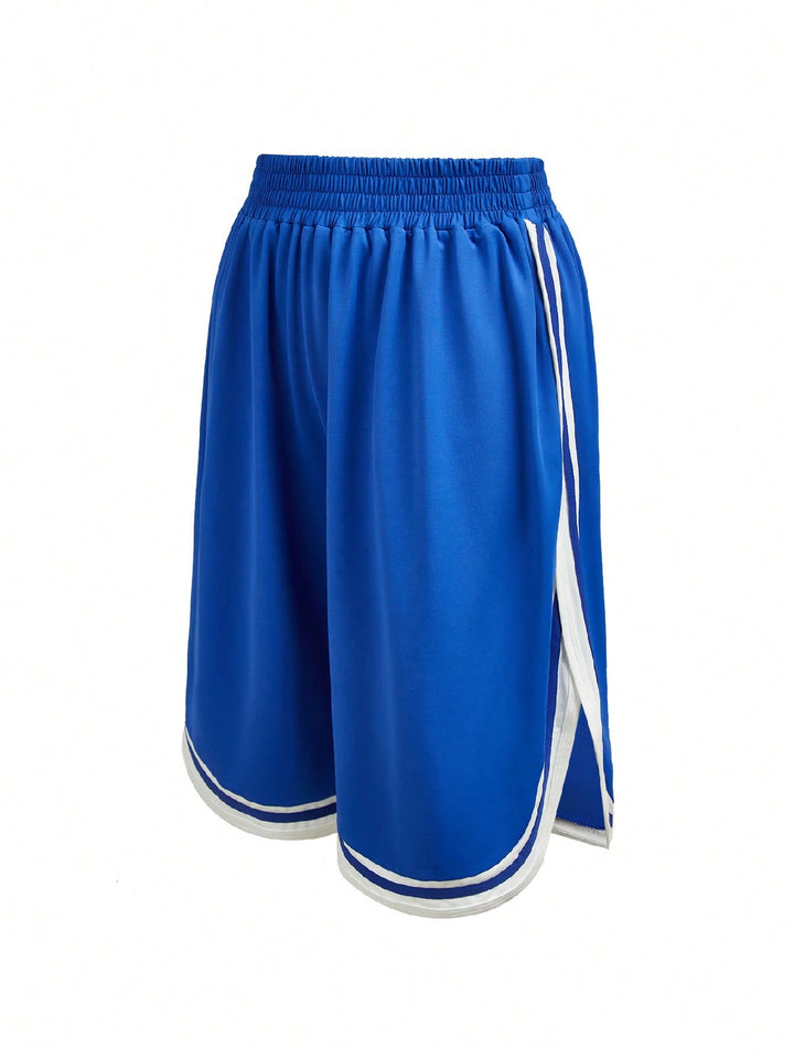 Pantaloni scurți SHEIN, albastru