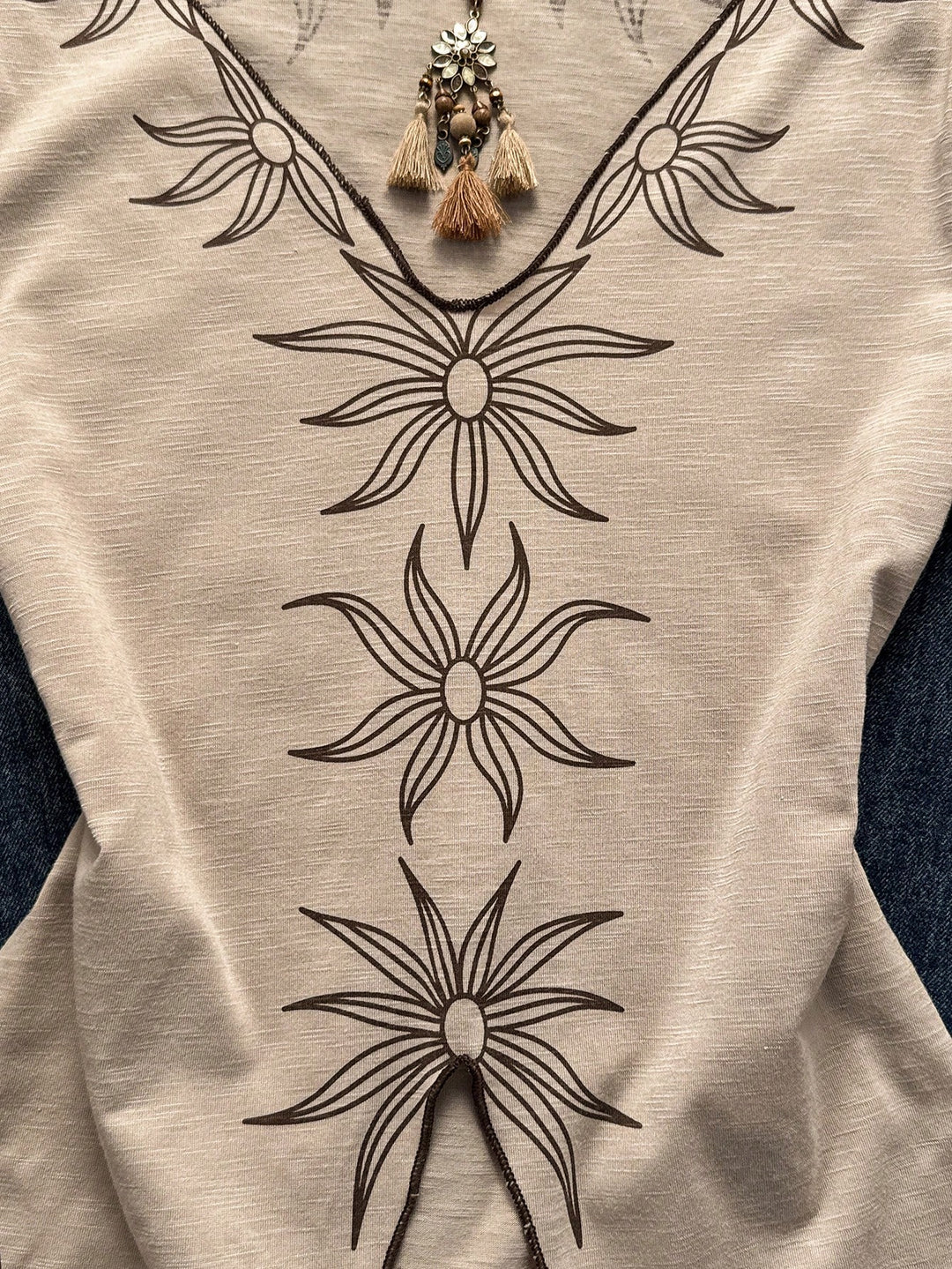 Top SHEIN, bej