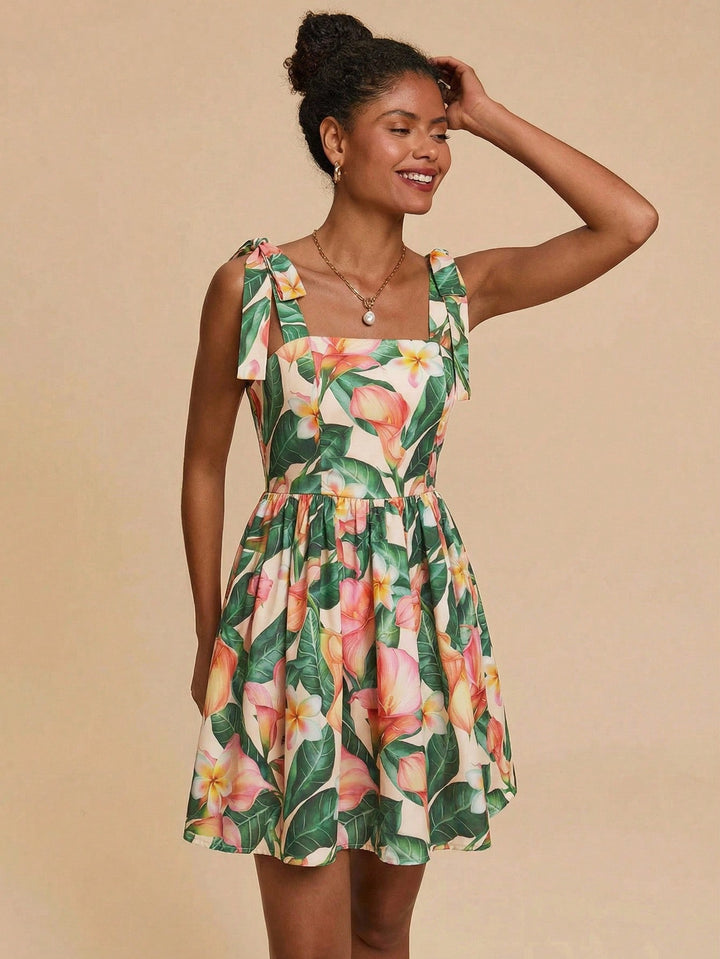 Rochie mini SHEIN, bej