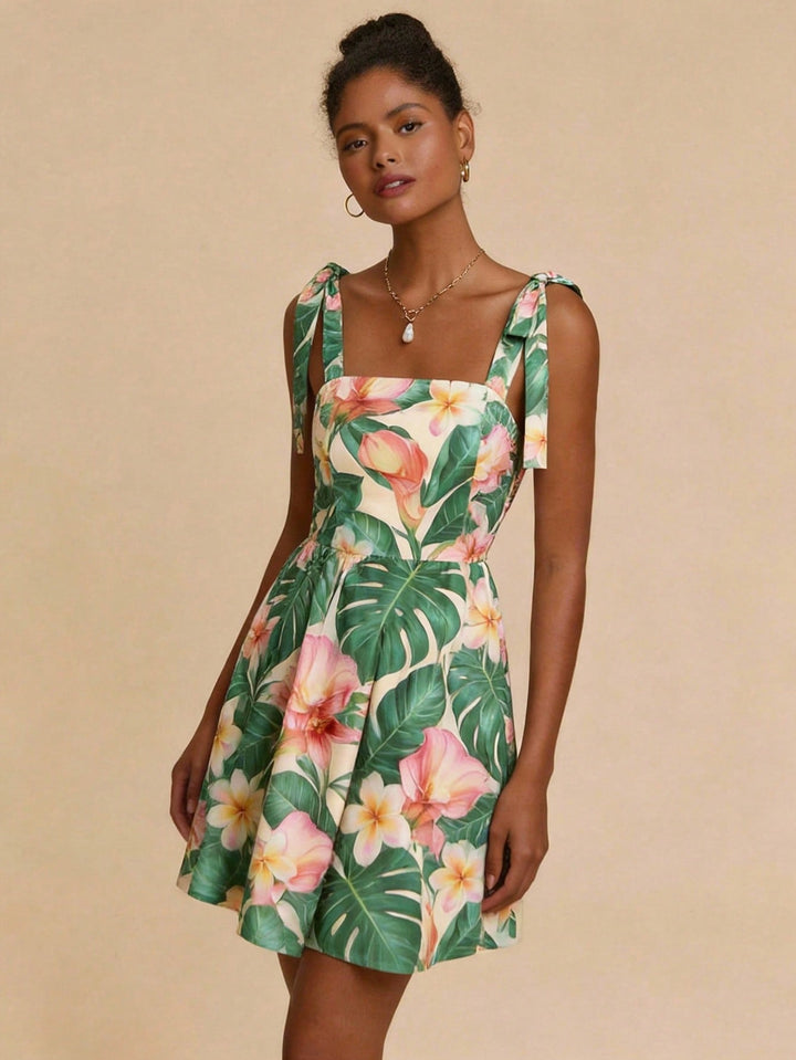 Rochie mini SHEIN, bej