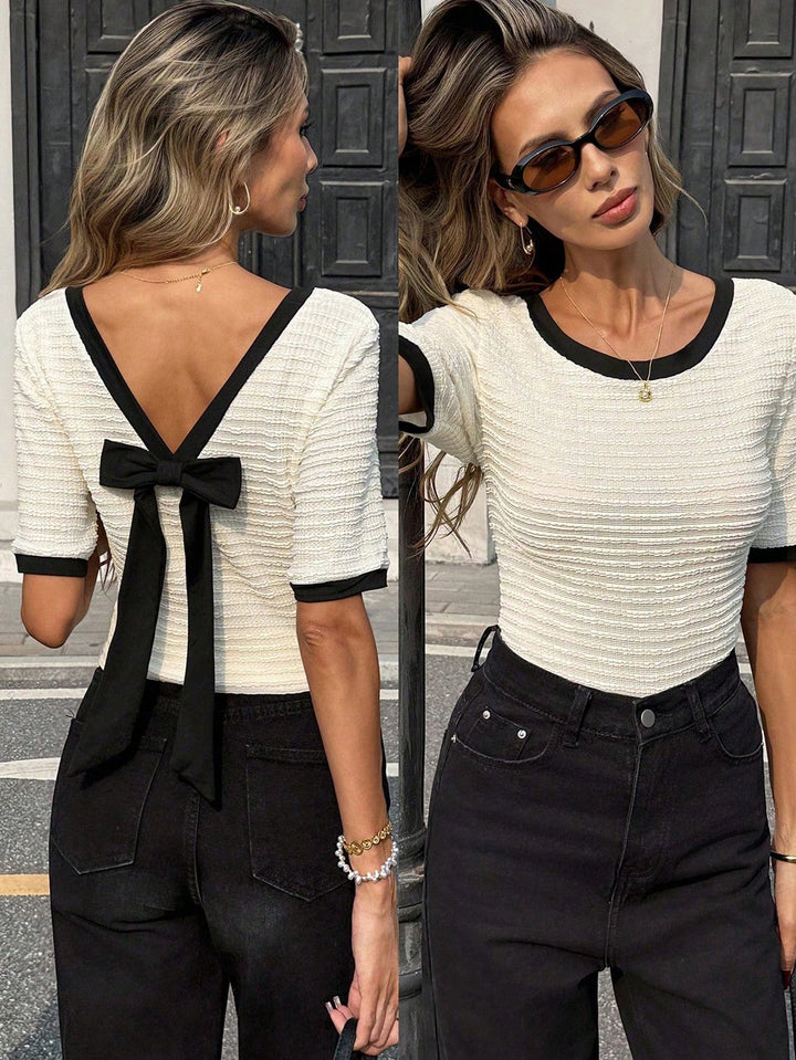 Tricou SHEIN, bej
