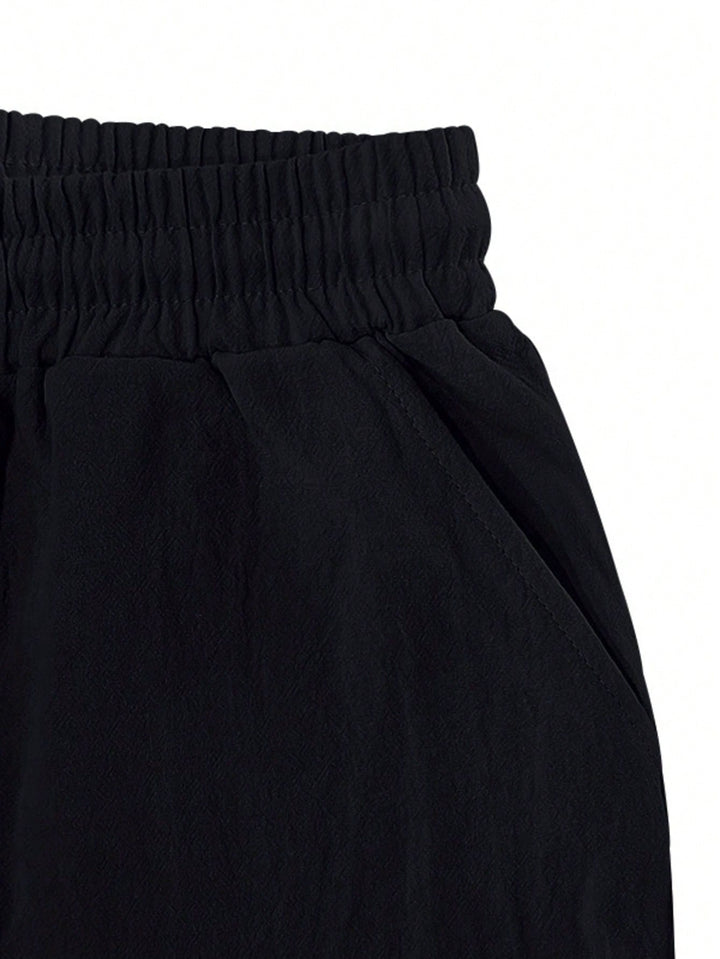 Pantaloni SHEIN, negru