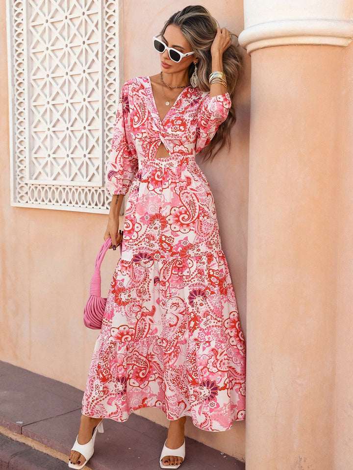 Rochie maxi SHEIN, roz