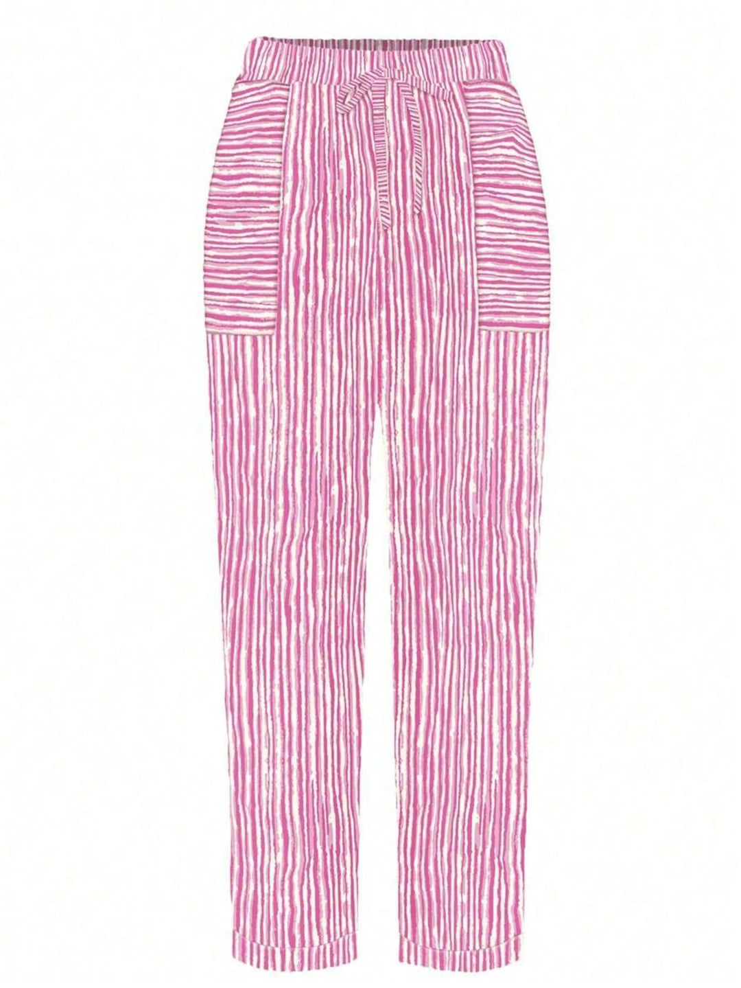 Pantaloni SHEIN, roz