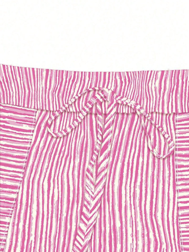 Pantaloni SHEIN, roz