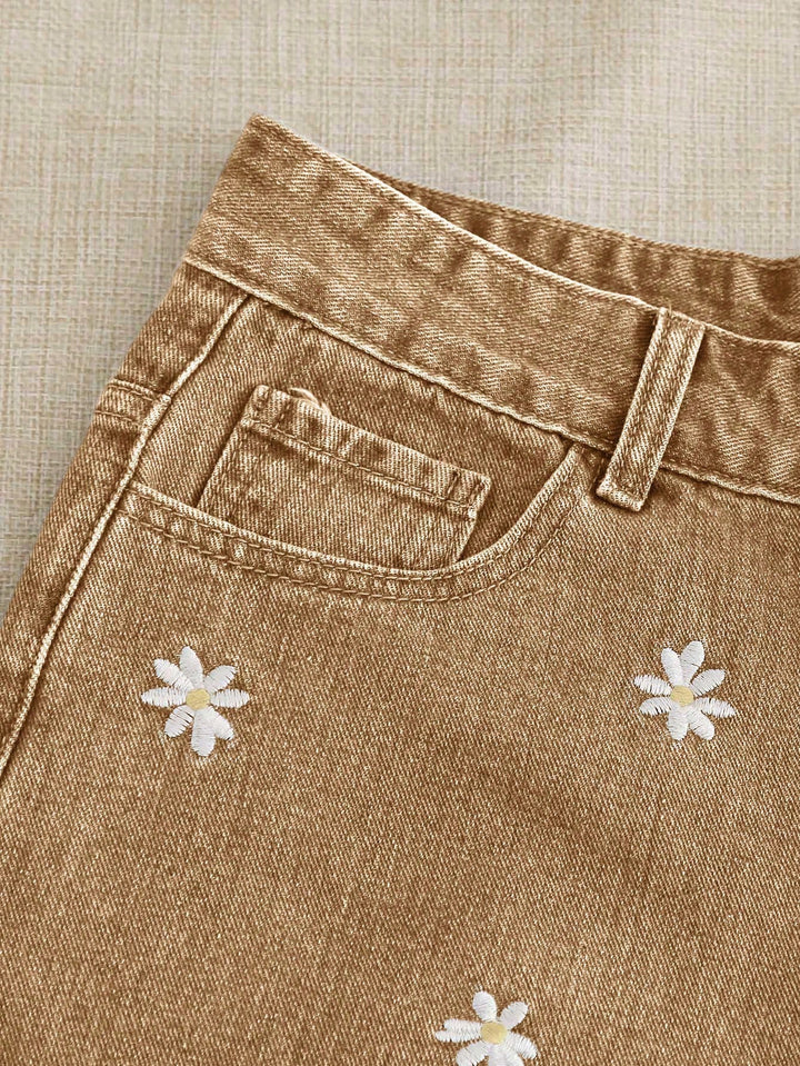 Pantaloni scurți SHEIN, kaki