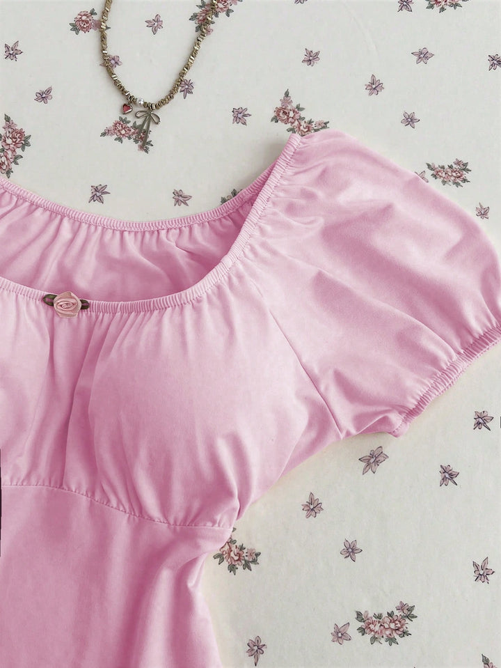 Tricou SHEIN, roz