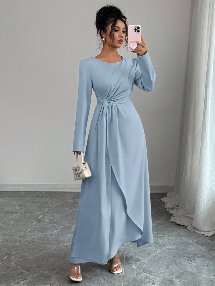 Rochie maxi SHEIN, albastru