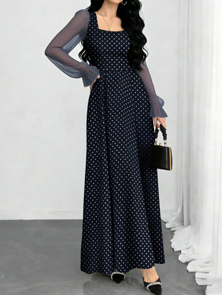 Rochie maxi SHEIN, mix culori