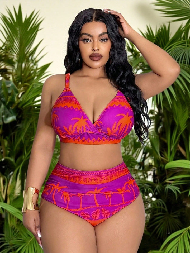 Set bikini de baie SHEIN, mix culori