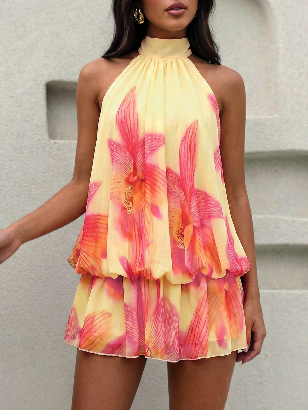Rochie mini SHEIN, mix culori