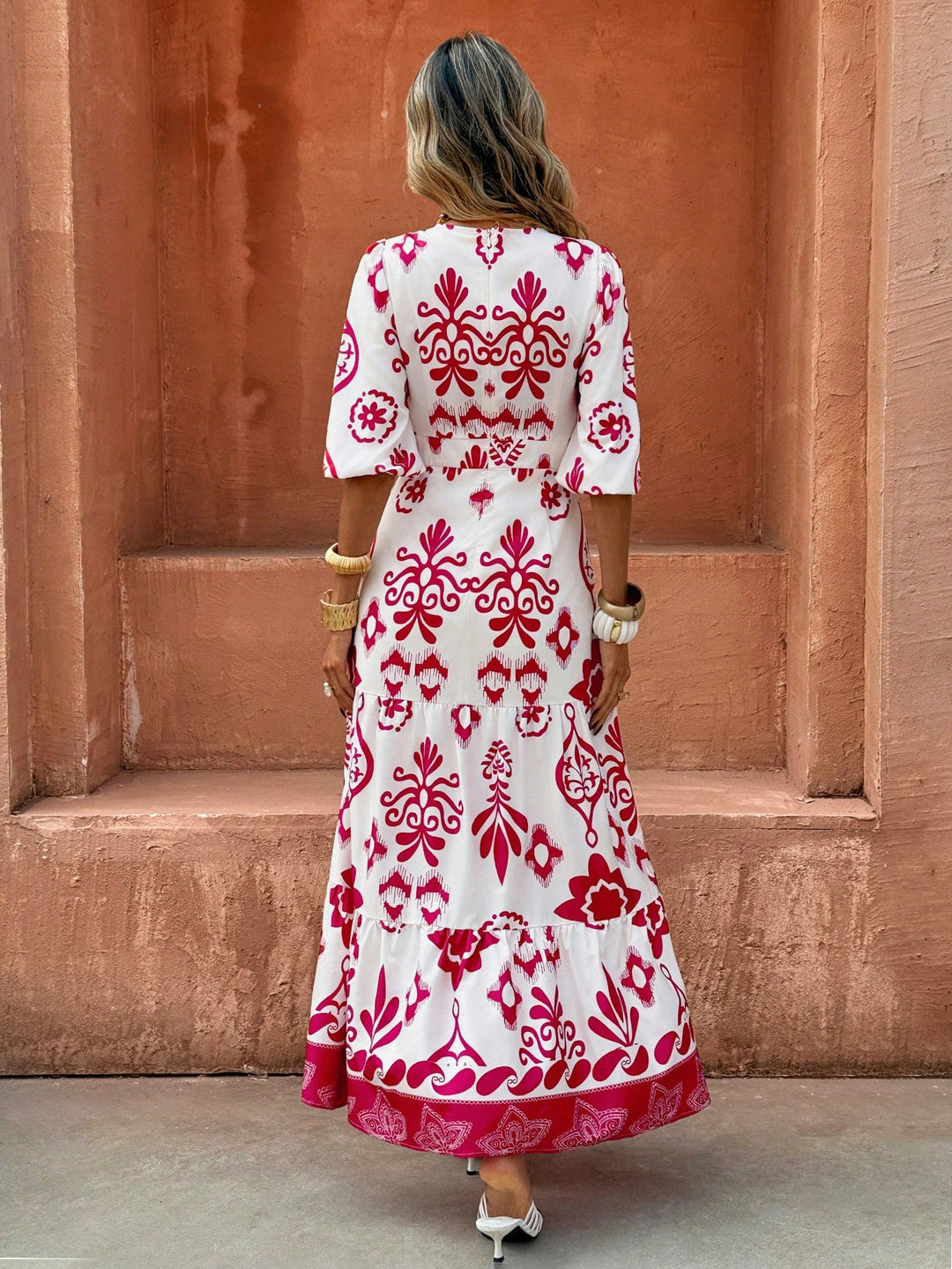 Rochie maxi SHEIN, roșu